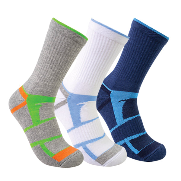 Long-Cut Half-Cushioned Men's Socks